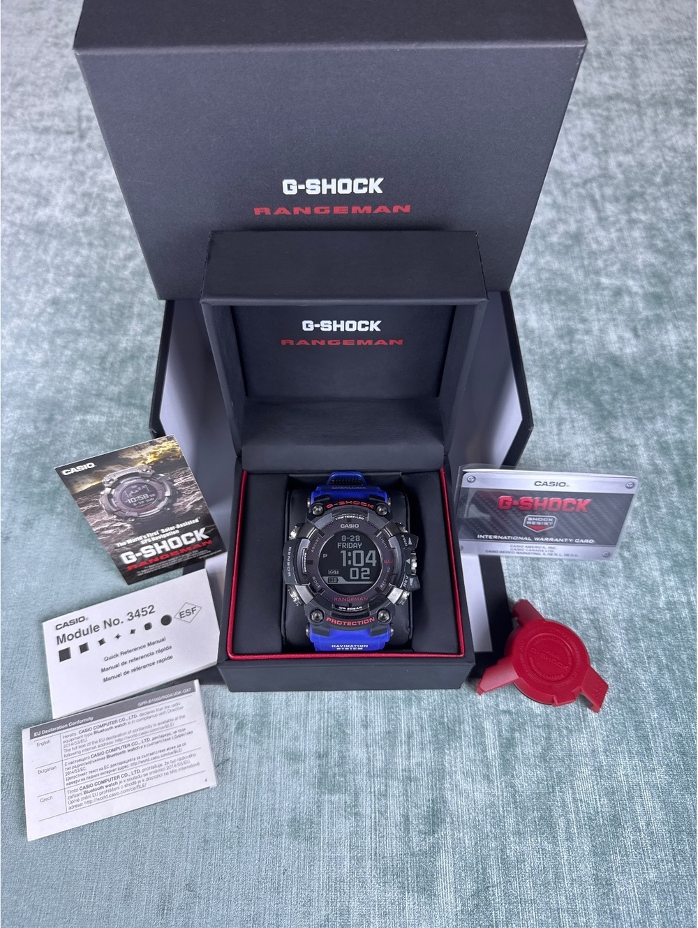 Casio G-Shock Rangeman GPR-B1000 GPS Watch Blue